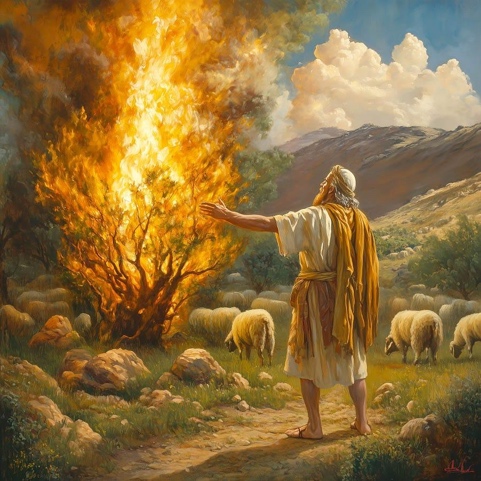 Illustratie bij Namen van God: JHWH